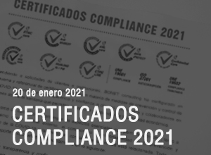 Certificados Compliance 2021